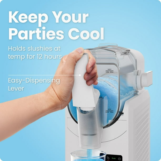 Iceman by Chefman Slush-Ease 88 oz. Total / 64 oz. Drink Capacity