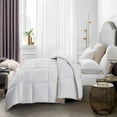 thumbnail image 4 of Serta Lightweight White Goose Feather and Down Fiber Comforter, Various Sizes, 4 of 6