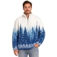 thumbnail image 1 of State Of Mine Men’s Sherpa Quarter Zip Pullover, 1 of 8