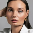 thumbnail image 5 of Neuhardt Bold Twist Earrings in 18K Gold Vermeil, 5 of 7