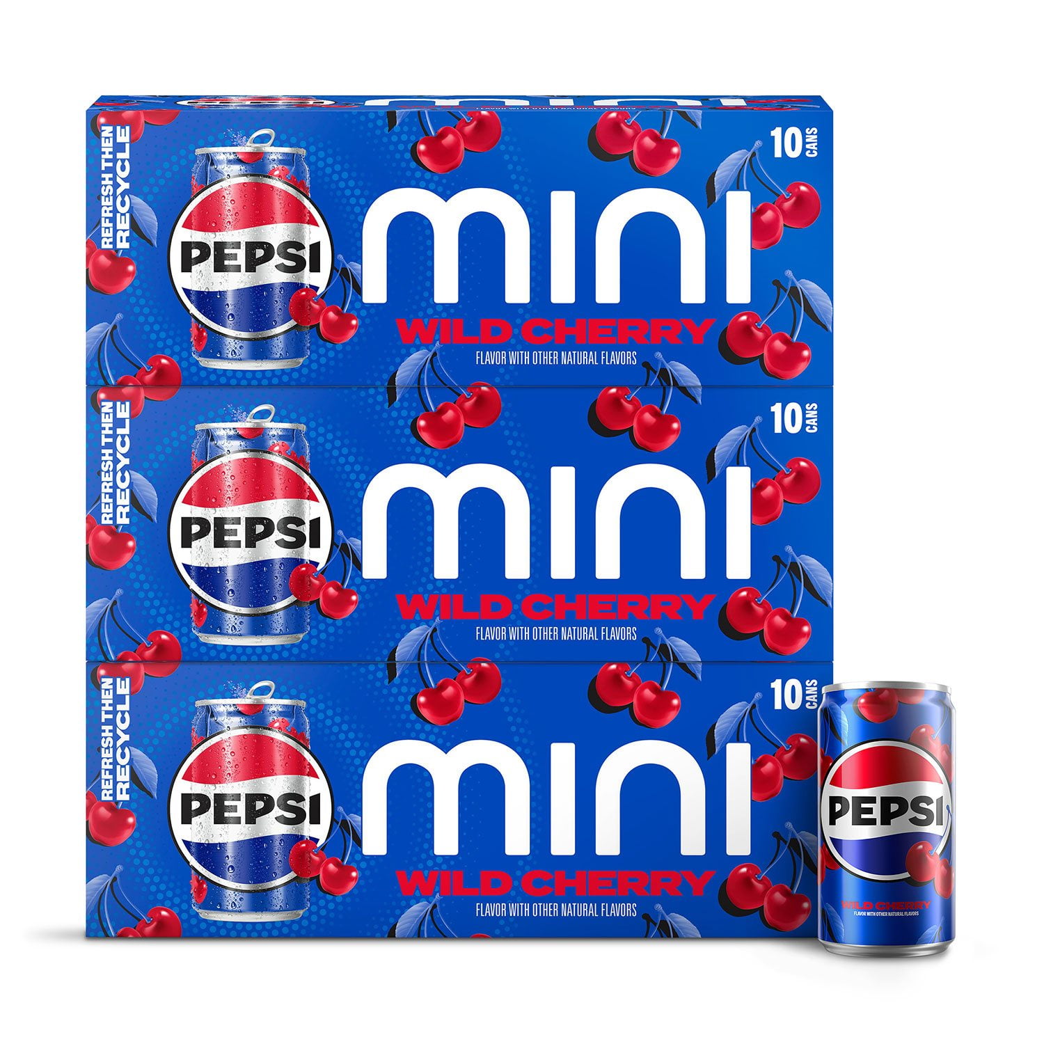 【pepoページ】 Pepsi Wild Cherry Mini Cans, 7.5 fl. oz., 30 pk. - Samsclub.com