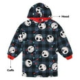 thumbnail image 5 of Character Kids Oversized Hooded Pullover Robe, 5 of 6