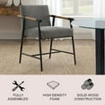 thumbnail image 2 of Parker Stain Resistant Fabric Dining Chair, Assorted Colors, 2 of 10