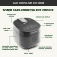 thumbnail image 5 of GreenPan 4-Cup Carb Reducing Electric Rice Cooker with 10 Presets, 5 of 9