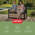 thumbnail image 12 of Keter Signature Collection 60 Gal. Resin Deck Box Storage Bench, 12 of 14