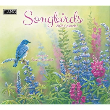 Songbirds 2026 Wall Calendar