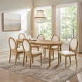 thumbnail image 1 of Crosley Daphne 7-Piece Dining Set in Rustic Brown/Crème, 1 of 17
