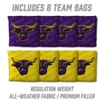thumbnail image 4 of YouTheFan Minnesota State Mavericks 2'x4' Cornhole Board Set, 4 of 6