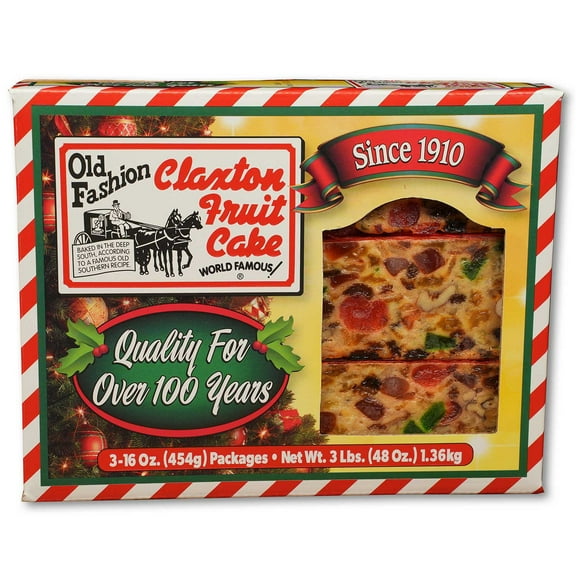 Claxton Fruit Cake 16 oz., 3 pk.