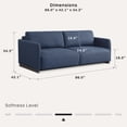 thumbnail image 3 of Serta Tamarack Convertible Sleeper Sofa, 3 of 9