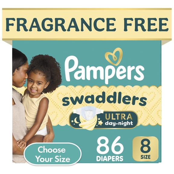 Pampers Swaddlers Ultra Diapers, Sizes Newborn-8