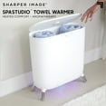 thumbnail image 2 of Sharper Image® SpaStudio™ Towel Warmer, Heated Comfort + Aromatherapy, 2 of 9