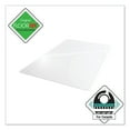 thumbnail image 4 of Floortex Cleartex Ultimate Polycarbonate Chair Mat For Low/Medium Pile Carpet, 35 x 47, 4 of 9
