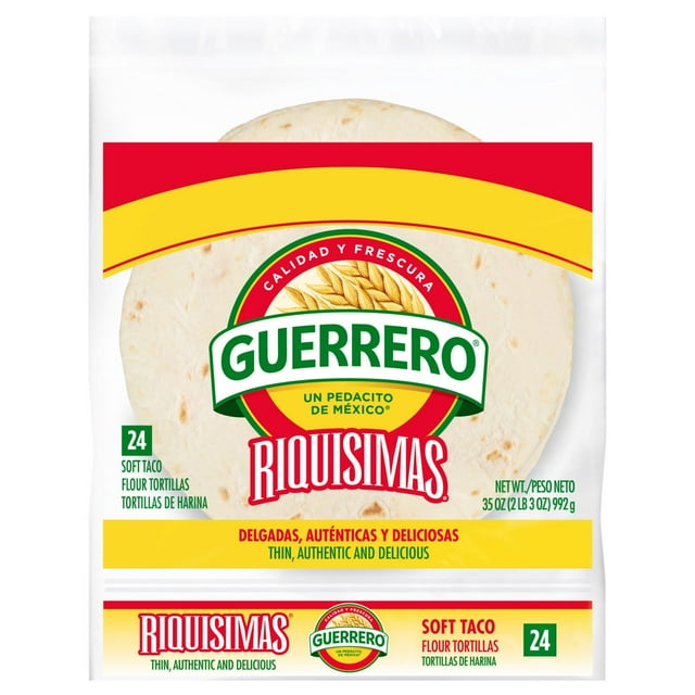 Guerrero 8" Soft Taco Flour Tortillas, 24 ct.