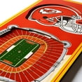 thumbnail image 3 of YouTheFan NFL 6" x 19" 3D Stadium View Banner, 3 of 6