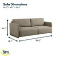thumbnail image 2 of Serta Tamarack Convertible Sleeper Sofa, 2 of 9