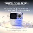 thumbnail image 10 of Reolink Argus MagiCam 1080p HD Battery Wi-Fi Mini Security Camera Magnetic Indoor/Outdoor, 3pk., 10 of 11