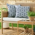 thumbnail image 1 of Martha Stewart Tulum Indoor/Outdoor Decorative Pillow, Set of 2, Choose Size, 1 of 10