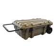 thumbnail image 1 of Tough Box Heavy Duty Rolling Tote with Handle, Camo and Tan, 1 of 12