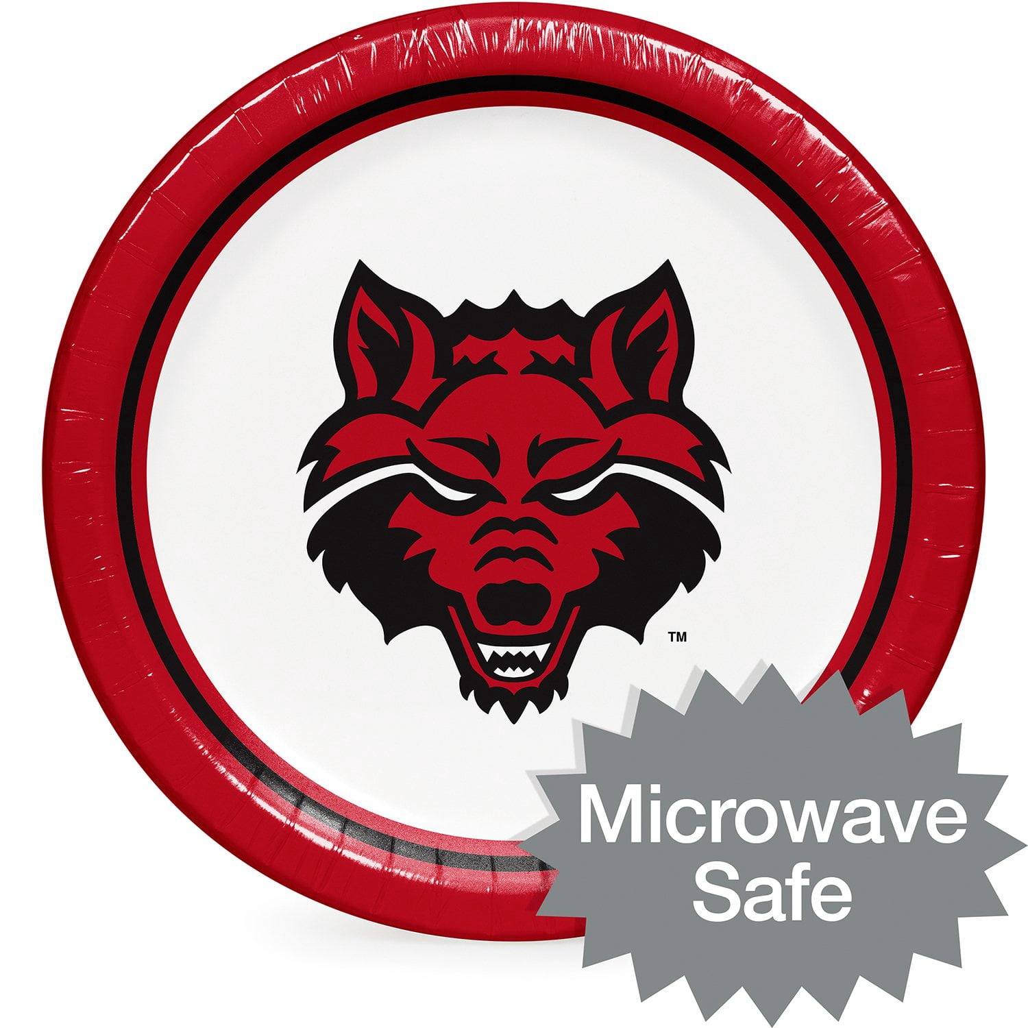 Rico Industries NCAA Arkansas State Red Wolves Car Flag - Double Sided 16x19 Inch With Strong Mounting Pole
