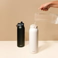 thumbnail image 2 of Ello Pop & Fill 32oz. 2-Pack Stainless Steel Water Bottle with QuickFill Technology (Assorted Colors), 2 of 6