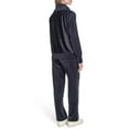 thumbnail image 3 of Halston Women's Velour Quarter-Zip Pullover, 3 of 7