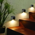 thumbnail image 3 of Deck Impressions Aluminum Solar Downcast Deck Lights, 4-Pack, 3 of 7