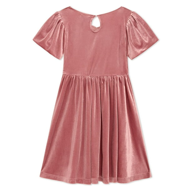 Lands' End Girls Velour Dress - Samsclub.com