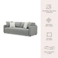 thumbnail image 2 of Members Mark Convertible “Sit & Sleep” Sofa, Gray, 2 of 20