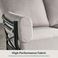 thumbnail image 3 of Member's Mark Avalon Fire Seating Set with Sunbrella Fabric, 4pc, 3 of 7