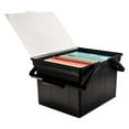 thumbnail image 4 of Advantus Companion Letter/Legal Portable File Storage Box - Black, 4 of 5