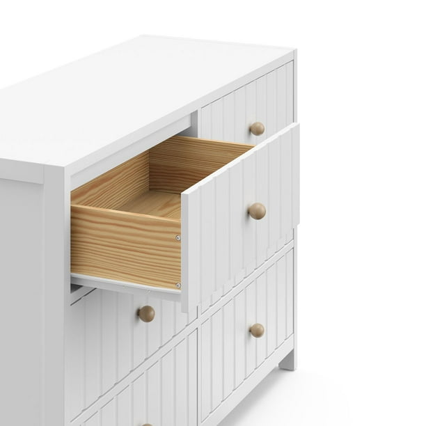 graco green dresser Teddi 6 Drawer Double Dresser Color: Olive main image 0