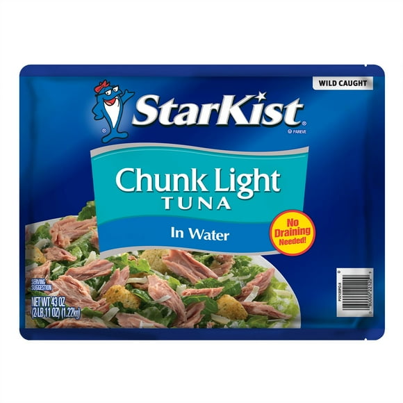 StarKist Chunk Light Tuna in Water, 43 oz.