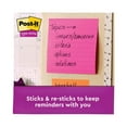thumbnail image 3 of Post-it Super Sticky Notes, 4 x 4, Lined, 90 Sheet Pads, 6 Pads, Jewel Pop Collection, 3 of 10