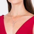 thumbnail image 6 of 1.50 CT. T.W. Diamond Lariat Necklace in 14K Gold, 6 of 9