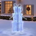 thumbnail image 1 of Member's Mark 6' Pre-Lit Crystal Iced Giftbox, 1 of 6