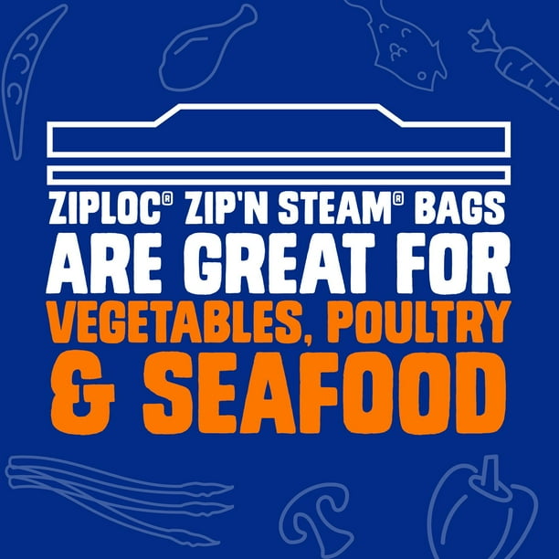 Ziploc Store & Steam Variety Pack, 80ct. - Samsclub.com