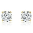thumbnail image 1 of 1.40 CT. T.W. Round Cut Diamond Solitaire Stud Earrings in 18K Gold, 1 of 3