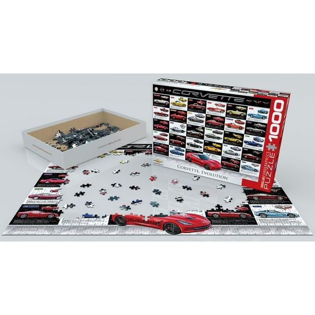 Corvette Evolution Puzzle, 1000 Piece - Samsclub.com