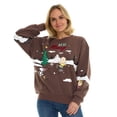 thumbnail image 1 of Women's Character Winter Scene Sweatshirt, 1 of 10
