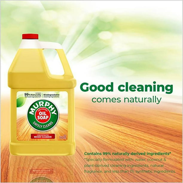 Murphy's Oil Soap Original Wood Cleaner, Concentrated Formula (128 oz.)