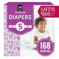 thumbnail interactive-video image 1 of Member's Mark Premium Baby Diapers, Sizes Newborn - 7, 1 of 11