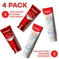 thumbnail image 4 of Colgate Total + Optic White Whitening Toothpaste, 20.2 oz., 4 pk., 4 of 8
