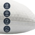 thumbnail image 8 of GhostBed 2-Pack Shredded Memory Foam Pillow, Assorted Sizes, 8 of 8