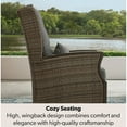 thumbnail image 3 of Member's Mark Newcastle 6-Piece Patio Deep Seating Set with Fire Pit - Smoke, 3 of 4