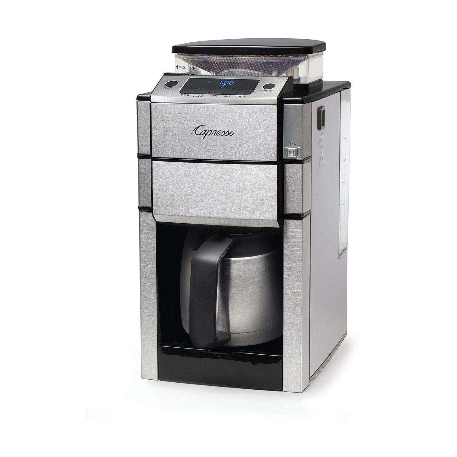 Capresso Stainless Steel CoffeeTEAM PRO Plus Coffee Maker with