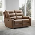 thumbnail image 8 of Waylen Top-Grain 3-Piece Leather Reclining Set, 8 of 19