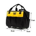 thumbnail image 3 of Caterpillar 18-inch Rolling Tool Bag, 75 lbs Capacity, Tool Storage, CAT, 3 of 8