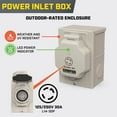 thumbnail image 5 of 30-Amp Through Wall Generator Kit with Weather-Resistant Power Inlet Box, 5 of 11