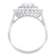 thumbnail image 3 of 3.46 CT.T.W. Oval Baguette & Round Cut Lab Created Diamond Ring in 14K Gold, 3 of 6